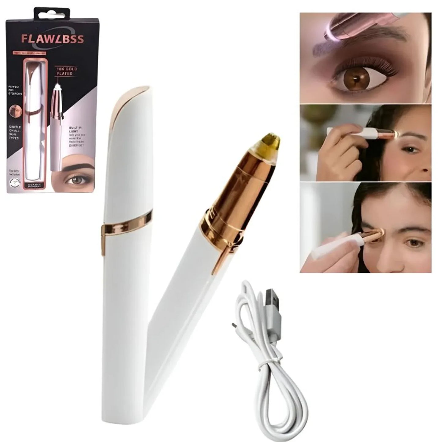 🌸Combo depiladora facial + depiladora de cejas + Obsequio - Beauty Relief Pack 🌸